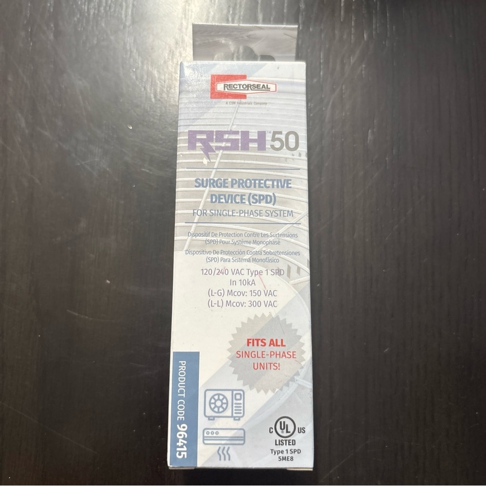RSH-50 Surge Protective Device - Gray New